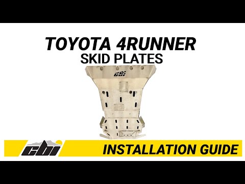 Toyota 4Runner Full Skid Plates 2010-2022