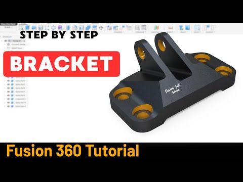Fusion 360 Tutorial – How to Design a Strong Bracket