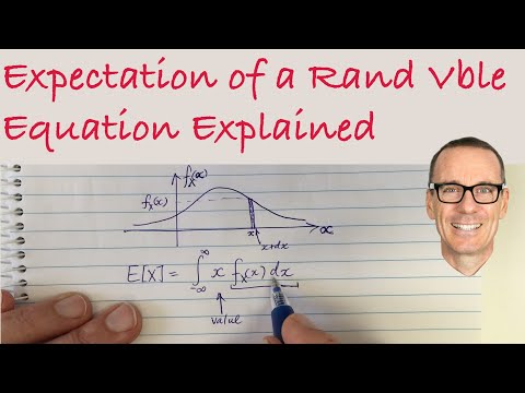 Expectation of a Random Variable Equation Explained