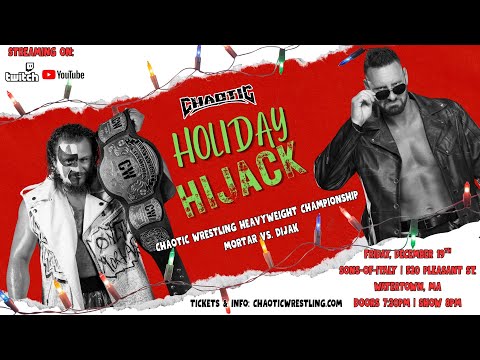 Chaotic Wrestling: Holiday Hijack (FULL SHOW) 12.19.25