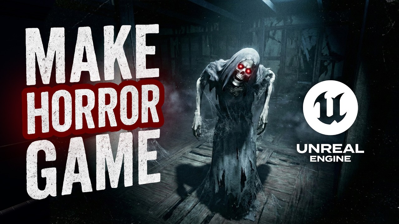 How to Make a Complete Horror Escape Game in Unreal Engine 5 | Beginners Friendly