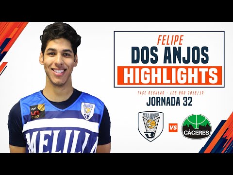HIGHLIGHTS | Felipe Dos Anjos vs Cáceres P. de la Humanidad (ORO 18/19 - J32)