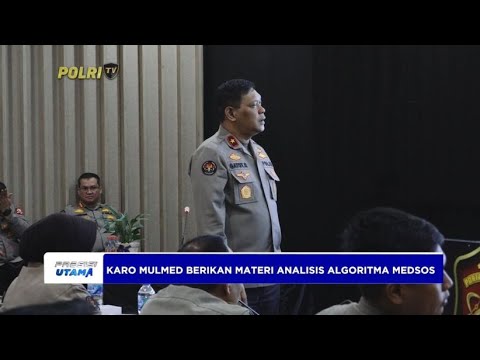 KARO MULMED BERIKAN MATERI ANALISIS ALGORITMA MEDSOS
