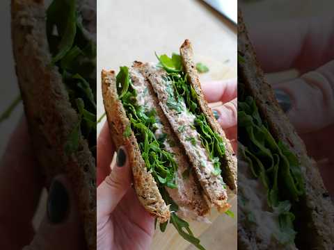 High Protein Tuna Sandwich 🥪 #healthyrecipes #lunchideas