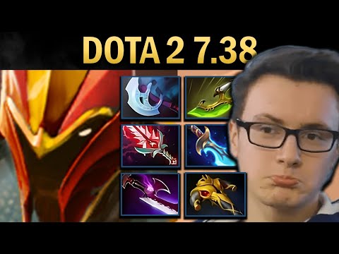 Dragon Knight Gameplay Miracle with Silveredge and Manta - Dota 2 7.38
