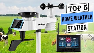Top 5 Best Home Weather Station | Best Weather Station 2024