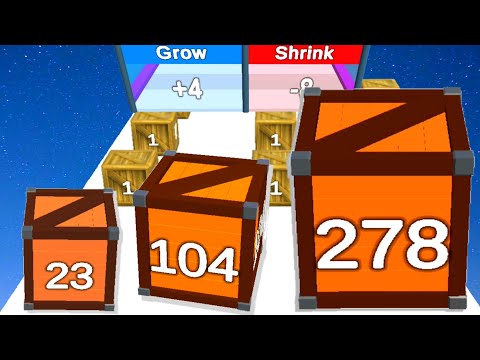 Number Box Run - Number Master Game | Level Up Numberblocks Runner (Max Level)