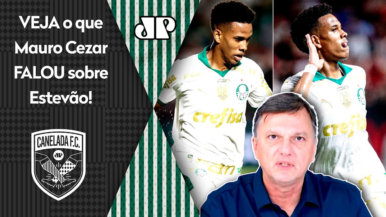 "É O QUE EU ACHO! O Estevão pra mim é um..." VEJA o que Mauro Cezar FALOU sobre o JOVEM do Palmeiras