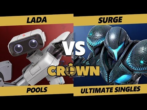 Crown 2019 SSBU - Lada (ROB) Vs. Surge (Dark Samus) Smash Ultimate Tournament Pools