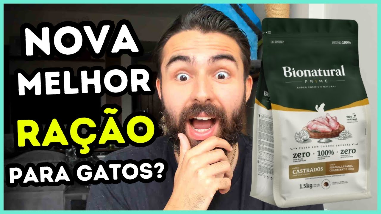 Acabou De Lançar Uma Ração ESPETACULAR Para Gatos!