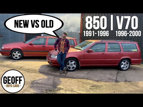 What's the difference between a Volvo 850 and V70 Classic? A look at two P80 Volvo Estates