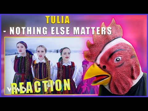 WOW, THEY'RE GREAT! | Rooster Reacts | Tulia - Nothing Else Matters