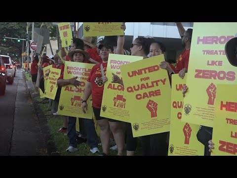 Teamsters begin strike at Kapiolani Medical Center
