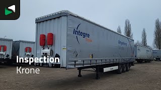 Krone SD 3 axles Anti-Vandalimus-Plane curtain side semi-trailer for sale - Image 4 | Autoline Krone SD 3 axles Anti-Vandalimus-Plane curtain side semi-trailer | Image 4 - Autoline