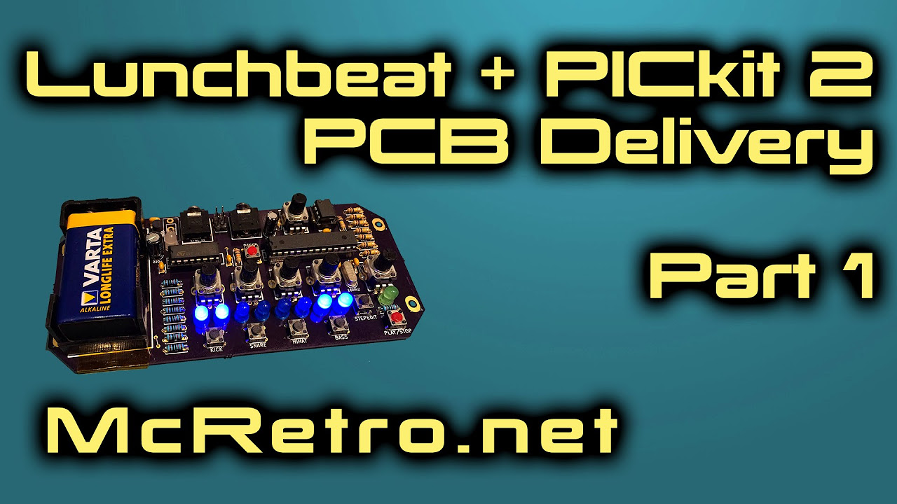 Lunchbeat / PICkit 2 - PCB Arrival (Part 1)
