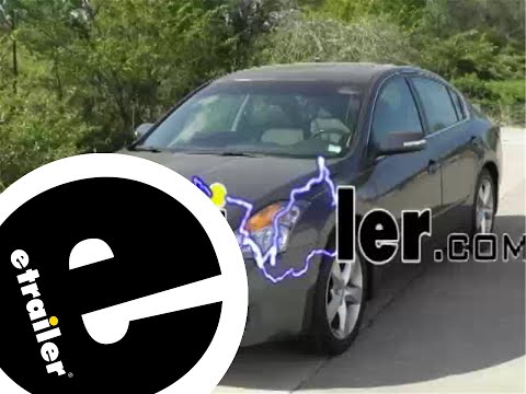 Install: T-One Vehicle Wiring Harness with 4-Pole Flat Trailer Connector on a 2008 Nissan Altima