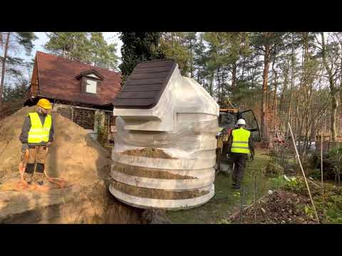 Montaż Piwniczki Ogrodowej / Ziemianki Natural Fridge