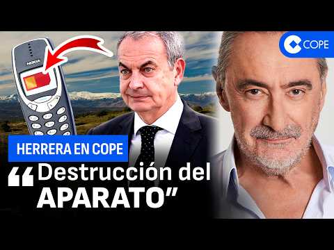 Herrera: "This is how Zapatero and his friend Julio Martínez communicated, gangster style"