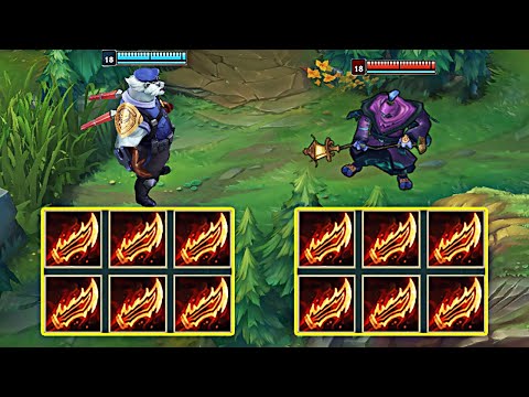 VOLIBEAR vs JAX 6x GUINSOO FULL BUILD FIGHTS