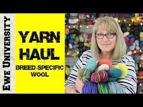 , title : 'YARN HAUL #1: BREED-SPECIFIC WOOL || EWE UNIVERSITY'