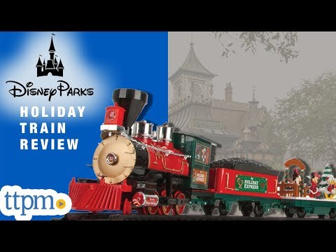 Disney Parks Weihnachtszug DISNEYLAND PARIS CHRISTMAS TRAIN NEW NEUN 