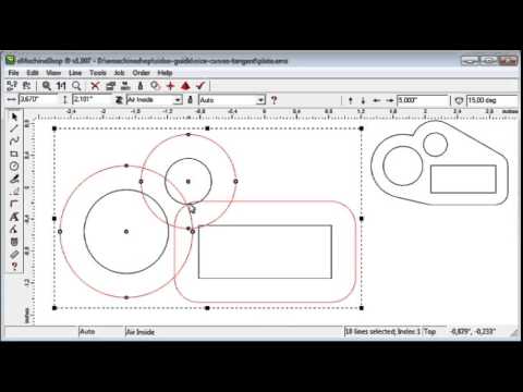 2D Trick 8: How to Draw Smooth Curves Around Holes and Cutouts