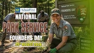 25 August 2026 | National Park Service Founders Day | Family Life Skills Calendar