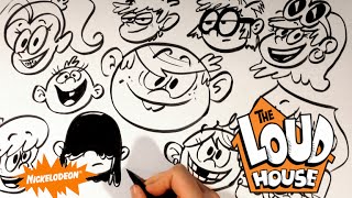 THE LOUD HOUSE / Nickelodeon Week - speed drawing