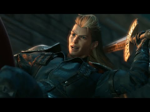 Final Fantasy 7 Remake - Roche Motorcycle Boss Fight