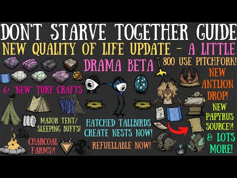 HUGE Quality of Life Update! NEW Items, Farms, Mechanics & More - Don't Starve Together Guide