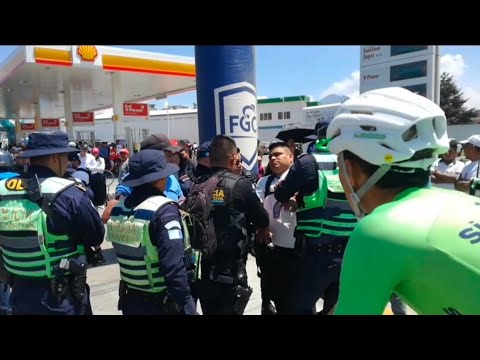 Detienen al "presidente de la Asociación de Prensa Quetzalteca (APQ), Erick Colop, en Quetzaltenango