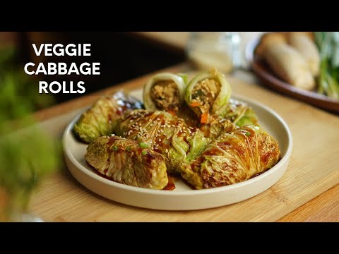 How to cook Veggie Cabbage Rolls | Cabbage Rolls Recipe