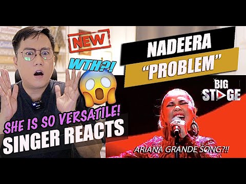 Nadeera - Problem [Big Stage 2023] | SINGER REACTION