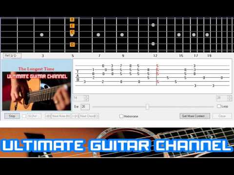 [Guitar Solo Tab] The Longest Time (Billy Joel)