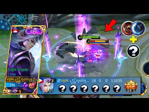 INSANE SPEED LING 18KILL NO DEATH!! | TOP GLOBAL LING GAMEPLAY | MLBB