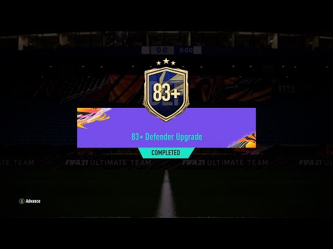 MY DOUBLE 83+ DEFENDERS UPGRADE PACK! FIFA 21 ULTIMATE TEAM 83+ DEFENDERS UPGRADE PACK SBC COMPLETED