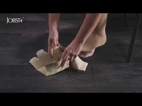How to apply JOBST® FarrowWrap®: Footpiece