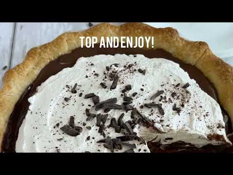How to Make Black Bottom Pie