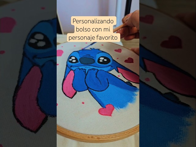 Vídeo relacionado con Bolsa de Hombro de Stitch - Color Beige - Elaborada en Algodón 100% - Bolsa de Tela con Asas Largas - Estampado Impreso en la Parte Frontal - Producto Original Diseñado en España