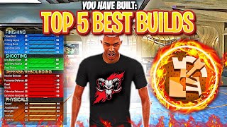 TOP 5 BEST BUILDS ON NBA 2K23 CURRENT GEN! THE MOST OVERPOWERED BUILDS ON NBA 2K23!