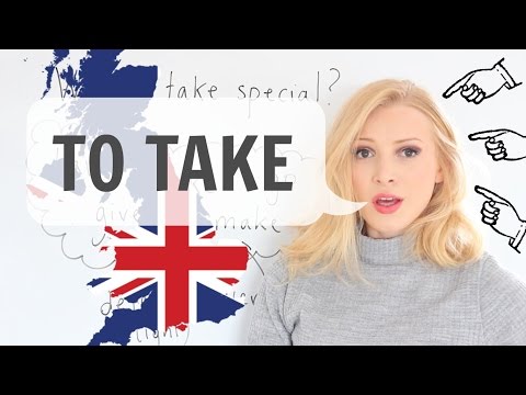 露西 (How to use 'to take' | Learn English with Lucy)