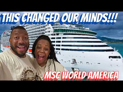 Boarding MSC World America for 7 Full Days. What Do 7 Nights Look Like? Our Full Experience