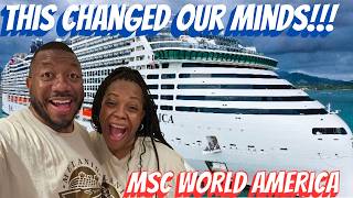 Boarding MSC World America for 7 Full Days. What Do 7 Nights Look Like? Our Full Experience