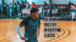 KD Johnson Nasty Spin Move Against Atlanta Celtics! Bouncy Guard Shines In Overtime Classic
