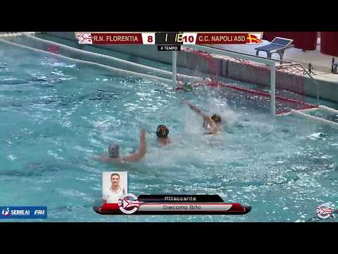 RARI NANTES FLORENTIA VS C.C. NAPOLI ASD  Highlights 14^ giornata