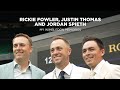 My Wimbledon Memories: Rickie Fowler, Justin Thomas, and Jordan Spieth