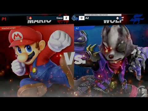 PURE Smash 24 Losers Semi-Finals - AZ (Wolf) vs Coco (Mario)