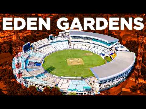 Inside The MONUMENTAL Eden Gardens 🇮🇳