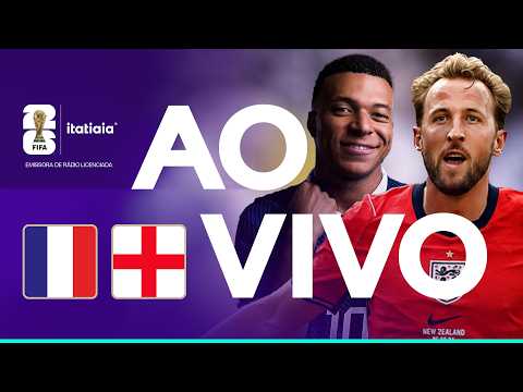 FRANÇA X INGLATERRA AO VIVO NA ITATIAIA | DISPUTA DO 3º LUGAR - COPA DO MUNDO 2026