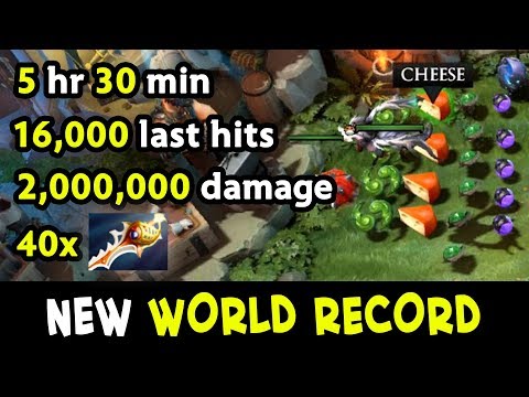 NEW WORLD RECORD — 5 hr 30 min LONGEST GAME in DOTA